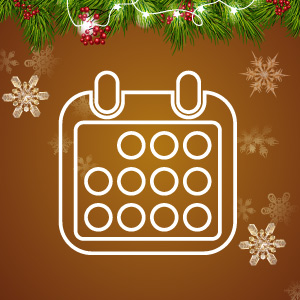 Профессиональный календарь на декабрь 2017 года