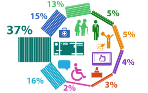 37% опрошенных спросили бы Президента РФ об увеличении доходов и пенсионного обеспечения