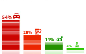 �������� ���������� (54%) ��������, ��� �� ��� ������ ����������� ������ ����������� � ���� ���������