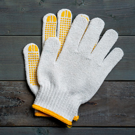 Хлопчатобумажные перчатки являются средством индивидуальной защиты рук