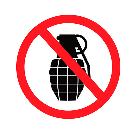 ЧОП оштрафовали на 100 тыс. руб. за пропуск в школу ребенка с учебной гранатой