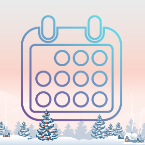 Профессиональный календарь на декабрь 2018 года