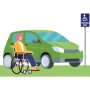 Автомобили со знаком "Инвалид" предлагается запретить эвакуировать на штрафстоянку в случае парковки в неположенном месте